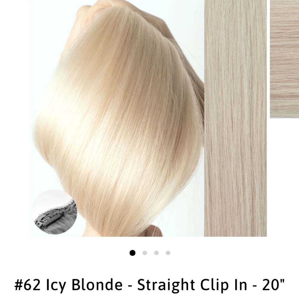 Aqua Hair Extensions Clip In